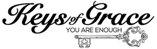 KEYS OF GRACE YOU ARE ENOUGH logo