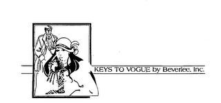 KEYS TO VOGUE BY BEVERLEE, INC. logo