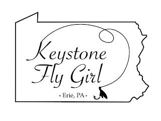 KEYSTONE FLY GIRL · ERIE, PA · logo
