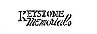 KEYSTONE MEMORIALS logo