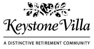 KEYSTONE VILLA A DISTINCTIVE RETIREMENT COMMUNITY logo
