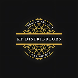KF DISTRIBUTORS PREMIUM PRODUCT DISTRIBUTORS logo