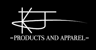 KF -PRODUCTS AND APPAREL- logo