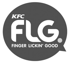 KFC FLG FINGER LICKIN' GOOD logo