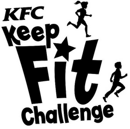 KFC KEEP FIT CHALLENGE logo