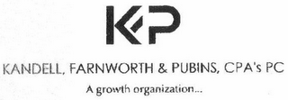 KFP KANDELL, FARNWORTH & PUBINS, CPA'S PC A GROWTH ORGANIZATION... logo