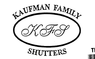 KFS KAUFMAN FAMILY SHUTTERS