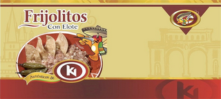 KG FRIJOLITOS CON ELOTE AUTÉNTICOS DE logo