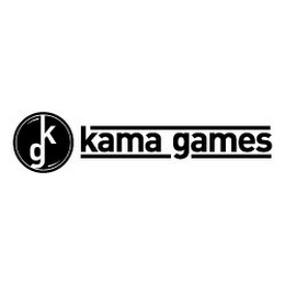 KG KAMA GAMES logo