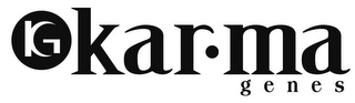 KG KAR·MA GENES logo