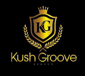 KG KUSH GROOVE DENVER logo