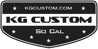 KGCUSTOM.COM KG CUSTOM SO CAL logo