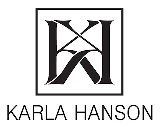 KH KARLA HANSON logo