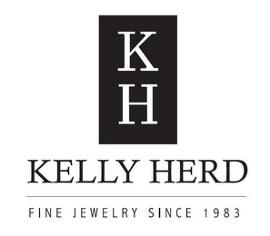KH KELLY HERD FINE JEWELRY SINCE 1983 logo