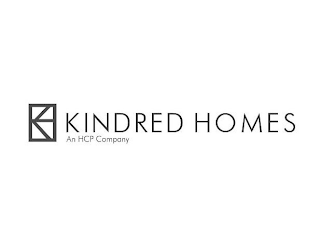 KH KINDRED HOMES AN HCP COMPANY logo