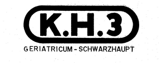 K.H.3 GERIATRICUM-SCHWARZHAUPT logo