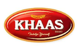 KHAAS BRAND INDULGE YOURSELF logo