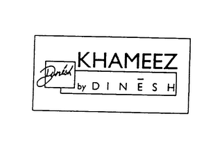 KHAMEEZ BY DINESH logo
