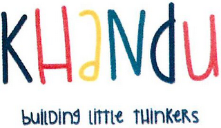 KHANDU BUILDING LITTLE THINKERS logo