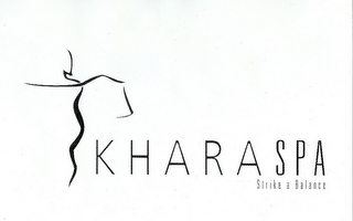 KHARA SPA STRIKE A BALANCE logo