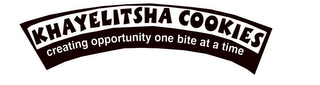 KHAYELITSHA COOKIES CREATING OPPORTUNITY ONE BITE AT A TIME logo