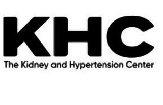 KHC THE KIDNEY AND HYPERTENSION CENTER logo