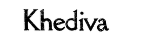 KHEDIVA logo