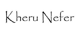 KHERU NEFER logo