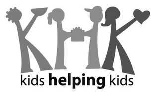 KHK KIDS HELPING KIDS logo