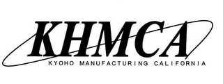 KHMCA KYOHO MANUFACTURING CALIFORNIA logo