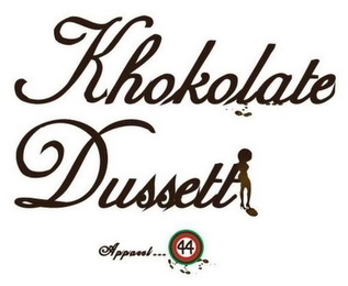 KHOKOLATE DUSSETT APPAREL 44 logo