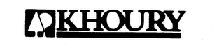KHOURY logo