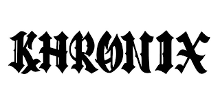 KHRONIX logo