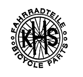 KHS FAHRRADTEILE BICYCLE PARTS logo