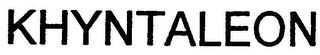 KHYNTALEON logo