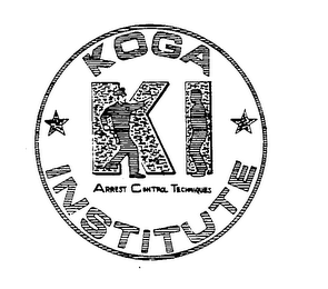 KI KOGA INSTITUTE ARREST CONTROL TECHNIQUES logo