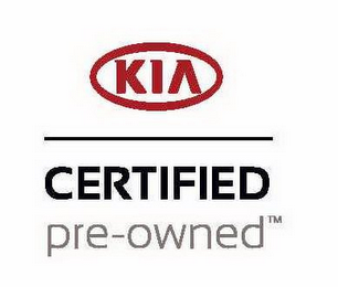 KIA CERTIFIED PRE-OWNED logo