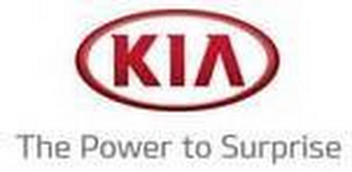 KIA THE POWER TO SURPRISE logo