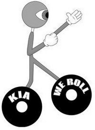 KIA WE ROLL logo