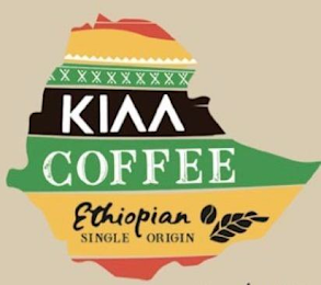 KIAA COFFEE ETHIOPIAN SINGLE ORIGIN logo