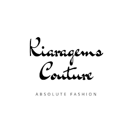 KIARAGEMS COUTURE ABSOLUTE FASHION logo