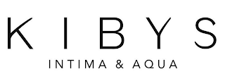 KIBYS INTIMA & AQUA logo
