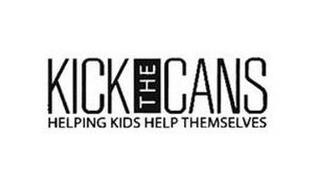 KICK AND CANS HELPING KIDS HELP THEMSELVES logo