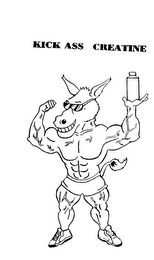 KICK ASS CREATINE logo