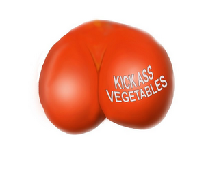 KICK ASS VEGETABLES logo