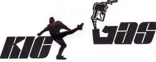 KICK GAS logo