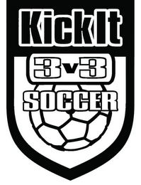 KICK IT 3V3 SOCCER logo