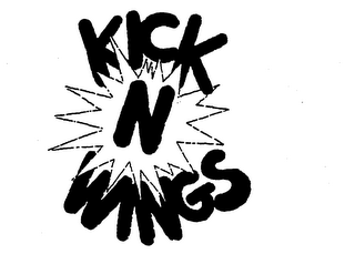 KICK N WINGS logo