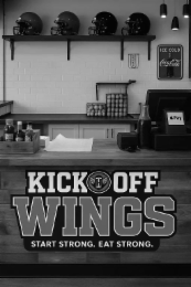 KICK OFF WINGS logo