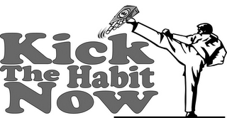 KICK THE HABIT NOW logo